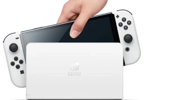 کنسول بازی نینتدو سوییچ Nintendo Switch مدل OLED – سفید