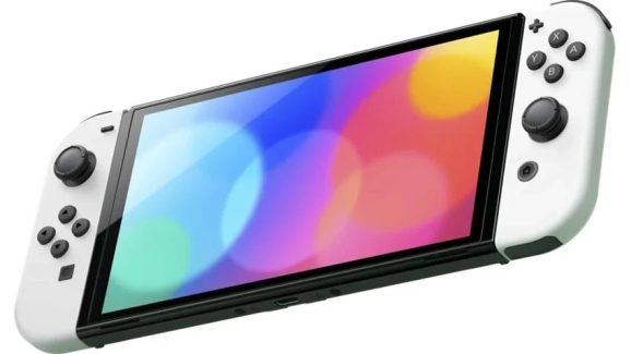 کنسول بازی نینتدو سوییچ Nintendo Switch مدل OLED – سفید