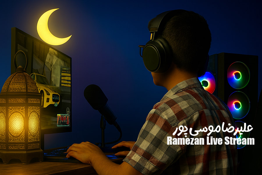 پویش‌ ارسال استریم های ماه رمضان | علیرضا موسی پور