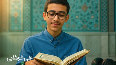 پویش تلاوت ها و‌ پیام های قرآنی علی خوشابی