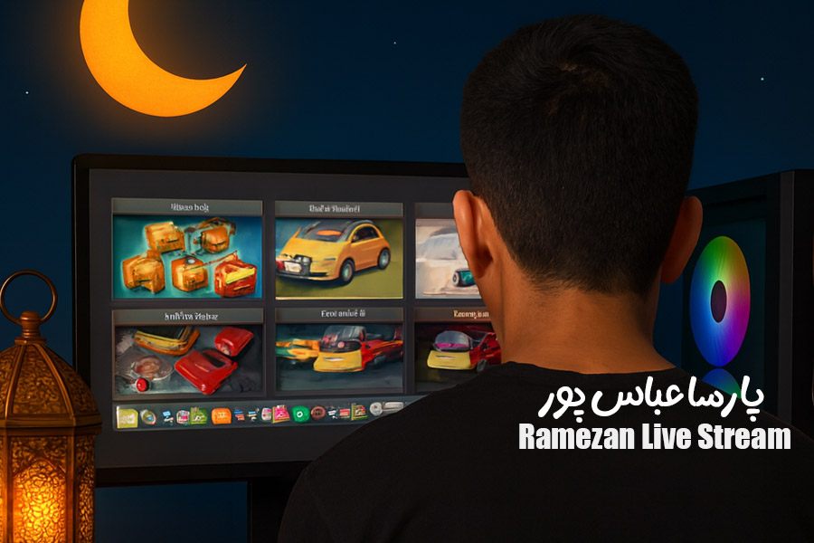 پویش‌ ارسال استریم های ماه رمضان | پارسا عباس پور